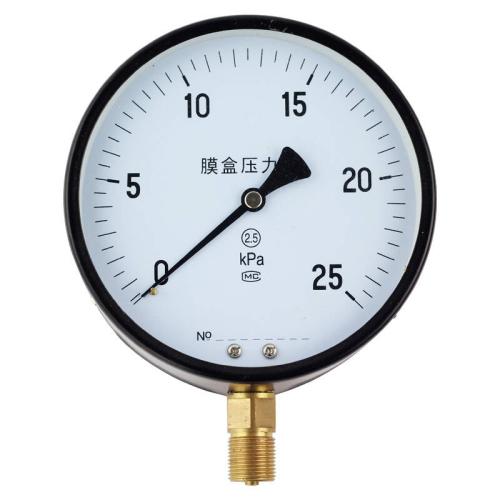 YE-100、150膜盒壓力表